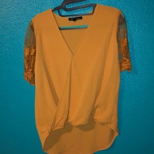 Mustard blouse
